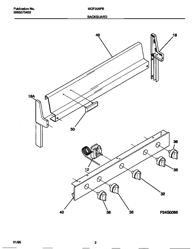 Diagram for MGF300PBWD