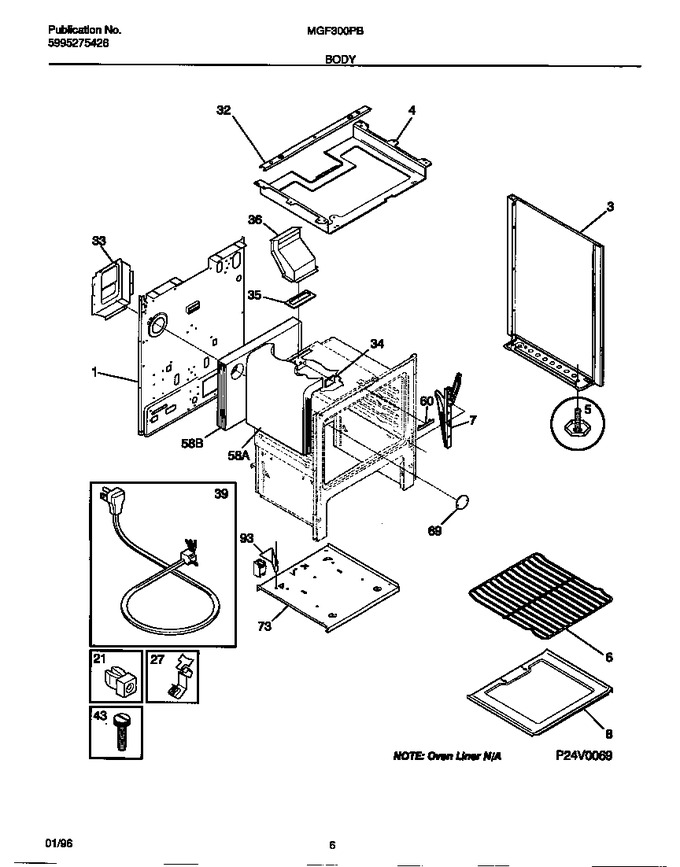 Diagram for MGF300PBWD