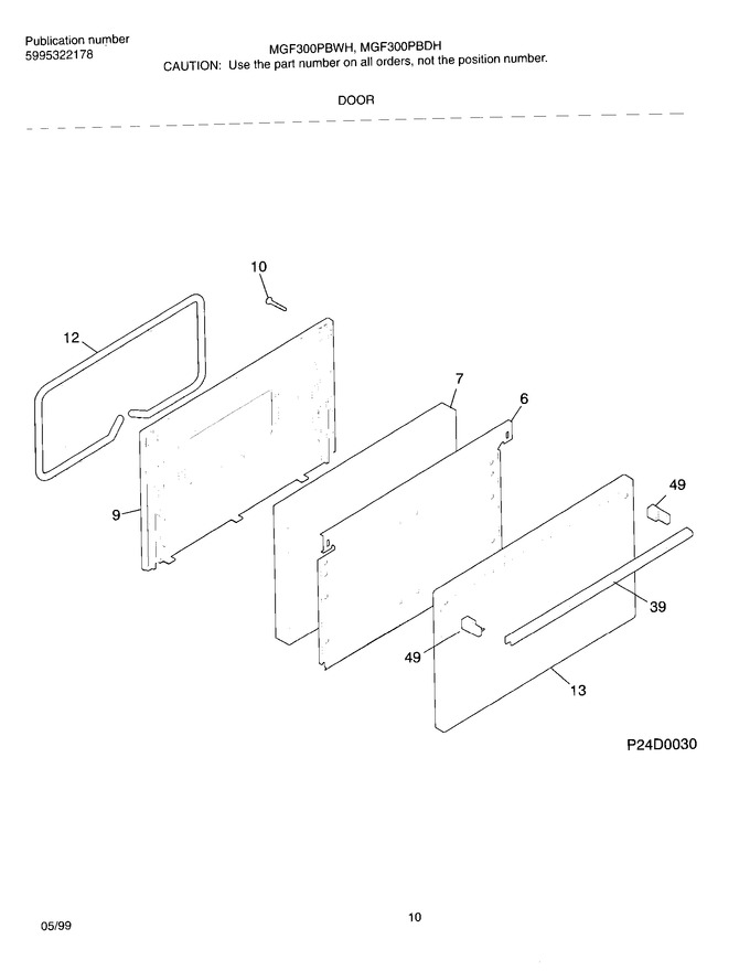 Diagram for MGF300PBDH
