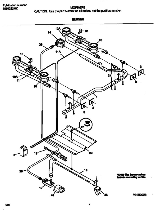 Diagram for MGF303PGDE