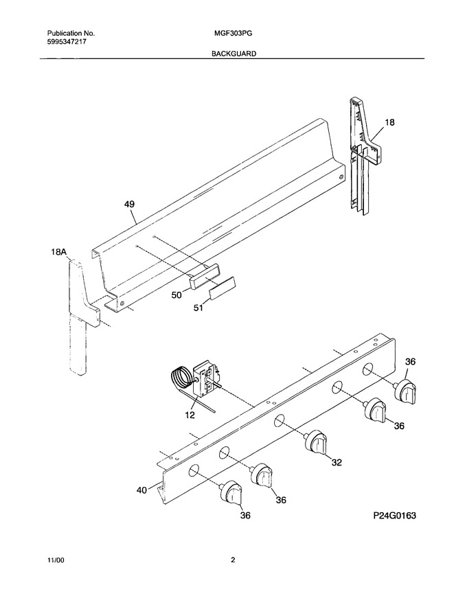 Diagram for MGF303PGWG