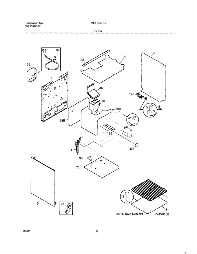Diagram for MGF303PGDJ