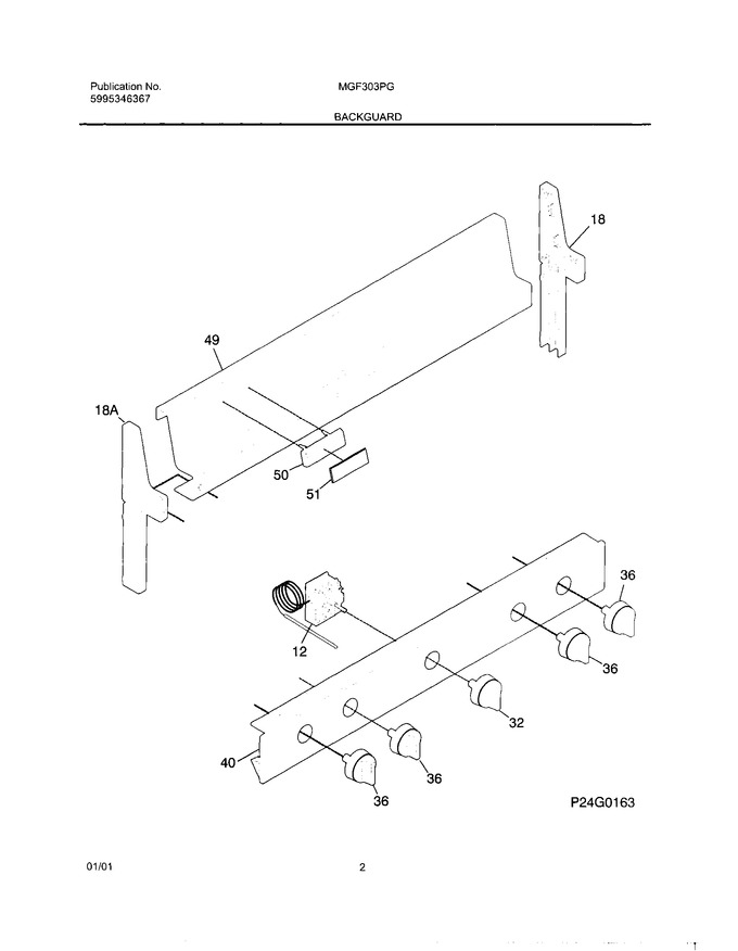 Diagram for MGF303PGDJ
