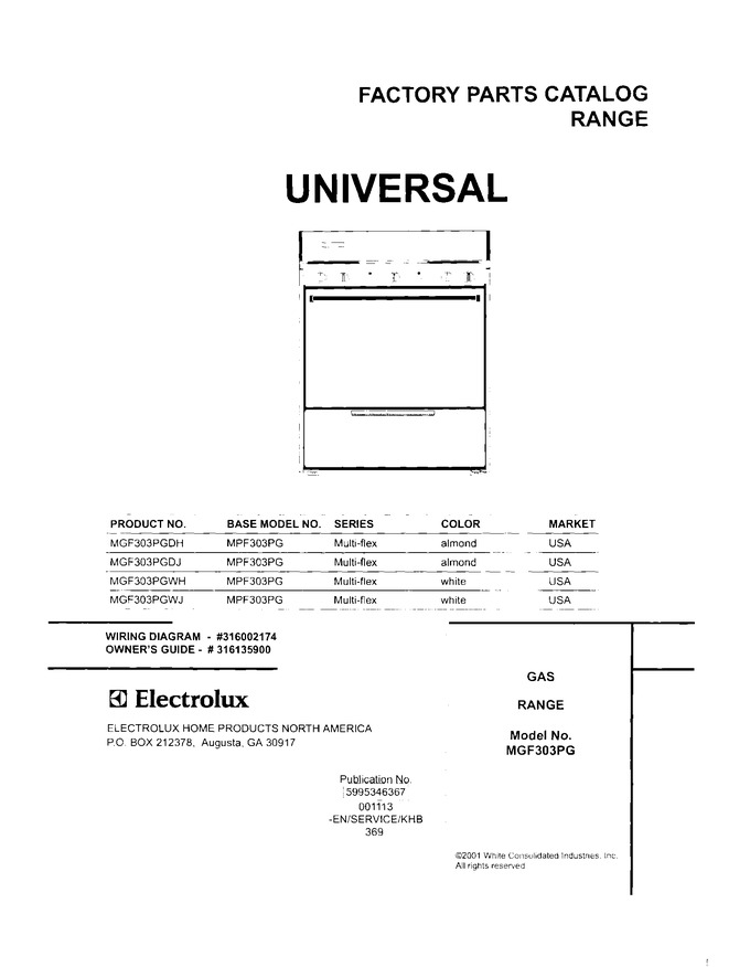 Diagram for MGF303PGDJ