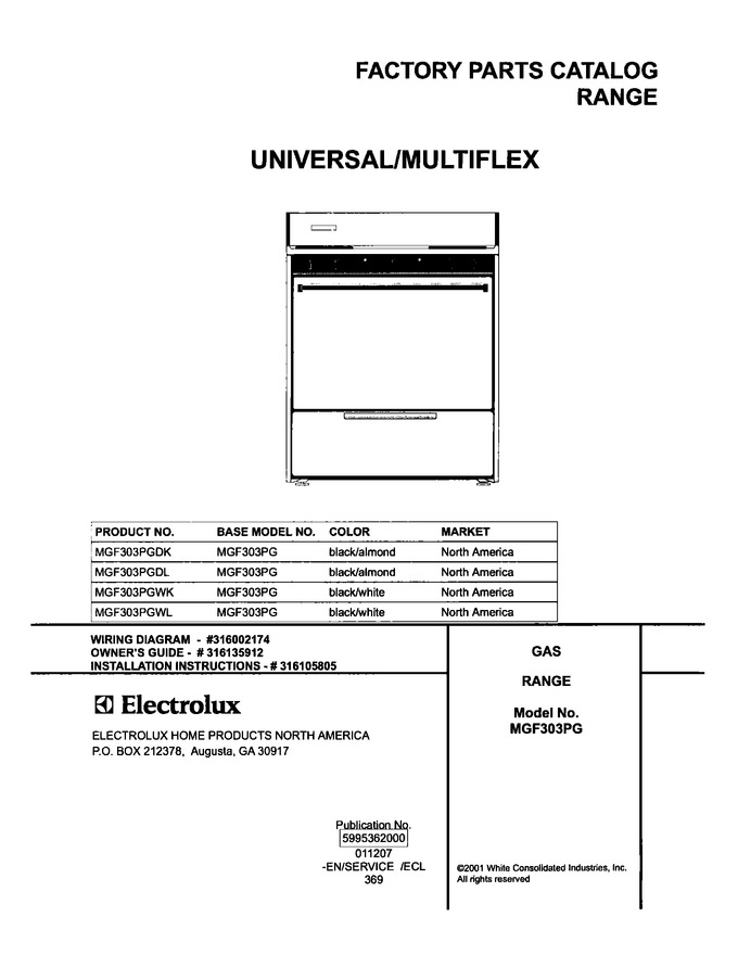 Diagram for MGF303PGDK