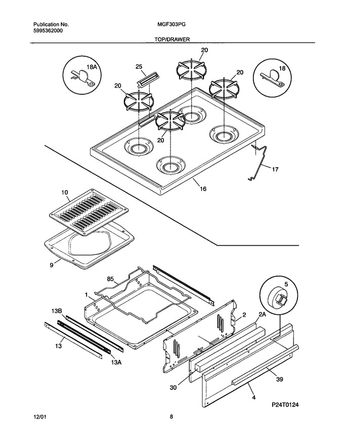 Diagram for MGF303PGDK