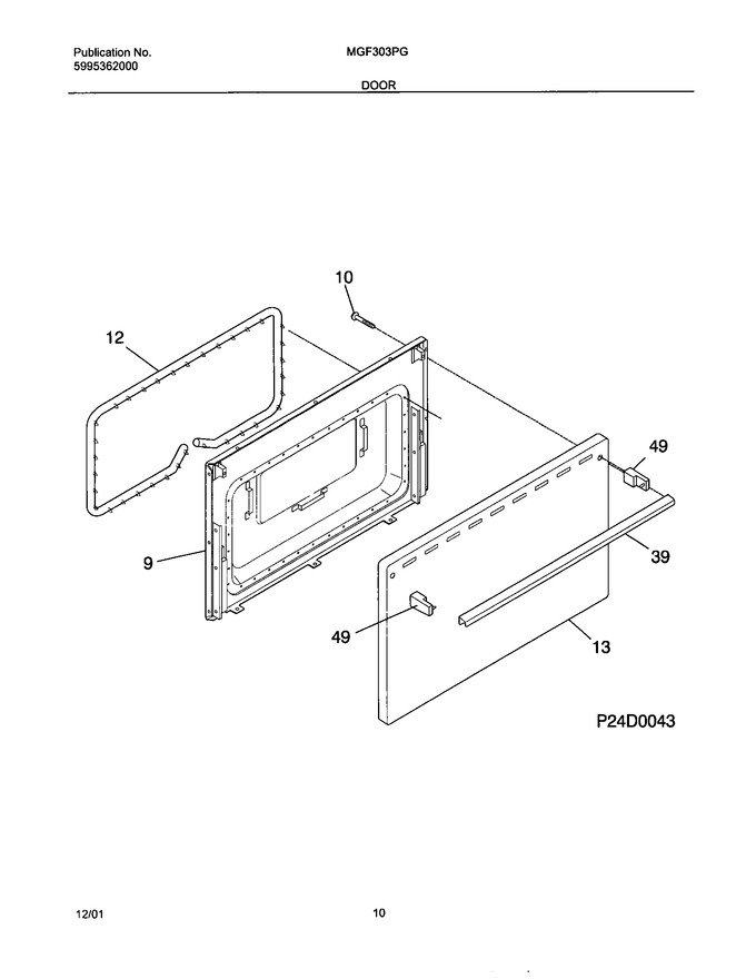 Diagram for MGF303PGDK