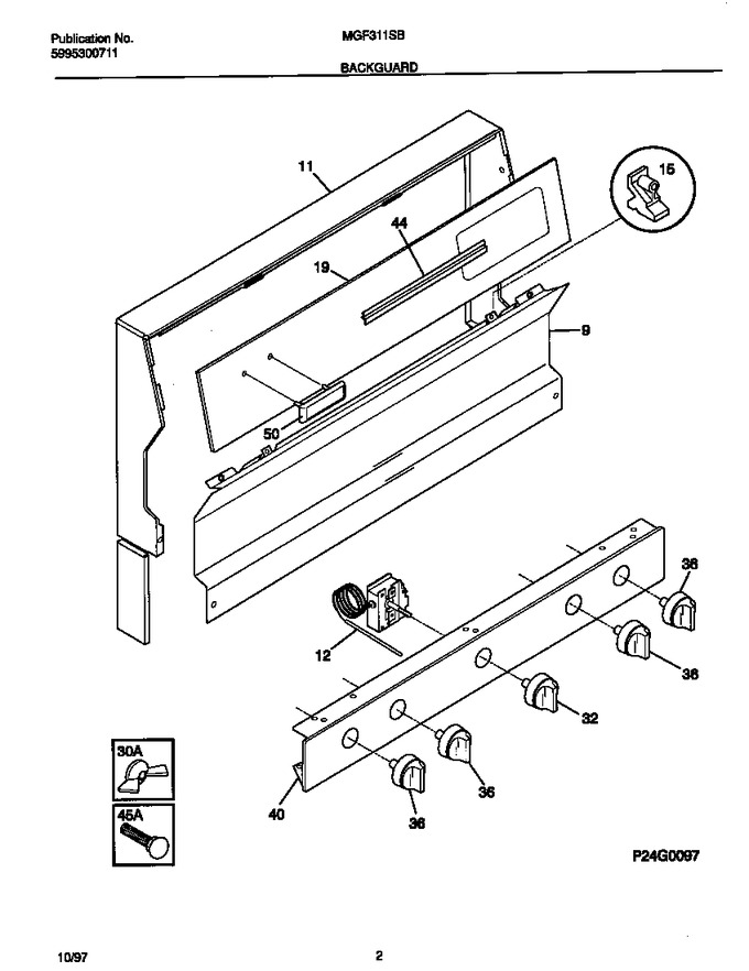 Diagram for MGF311SBWE