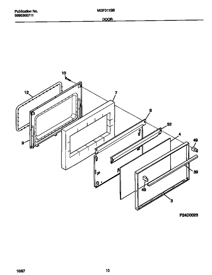Diagram for MGF311SBWE