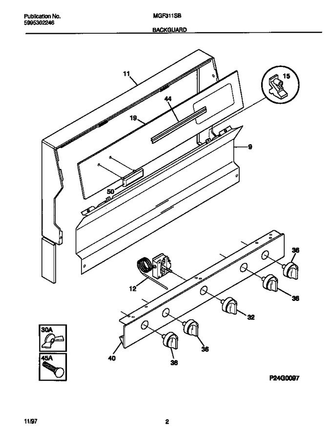 Diagram for MGF311SBDF