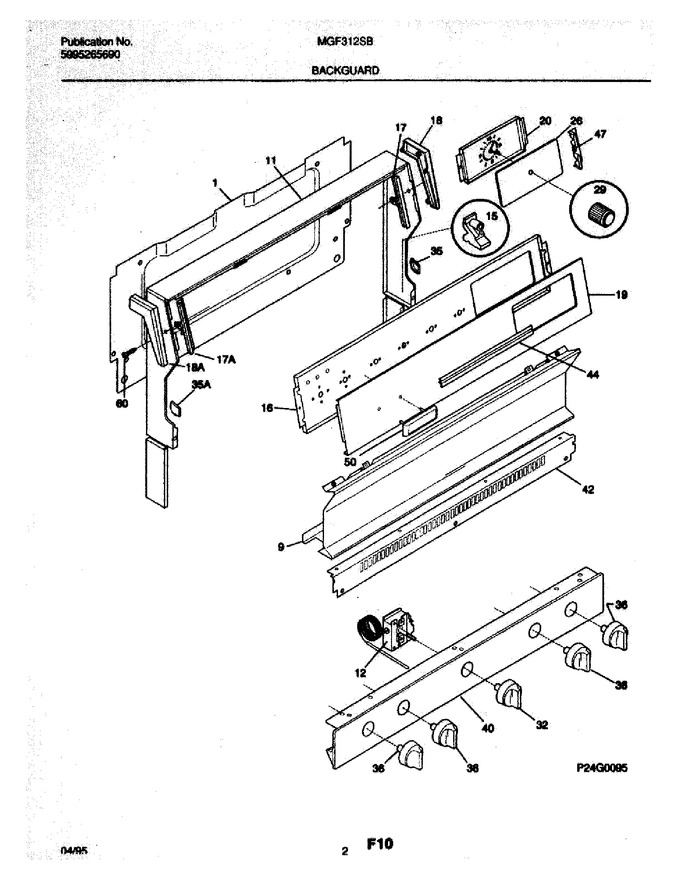 Diagram for MGF312SBWB