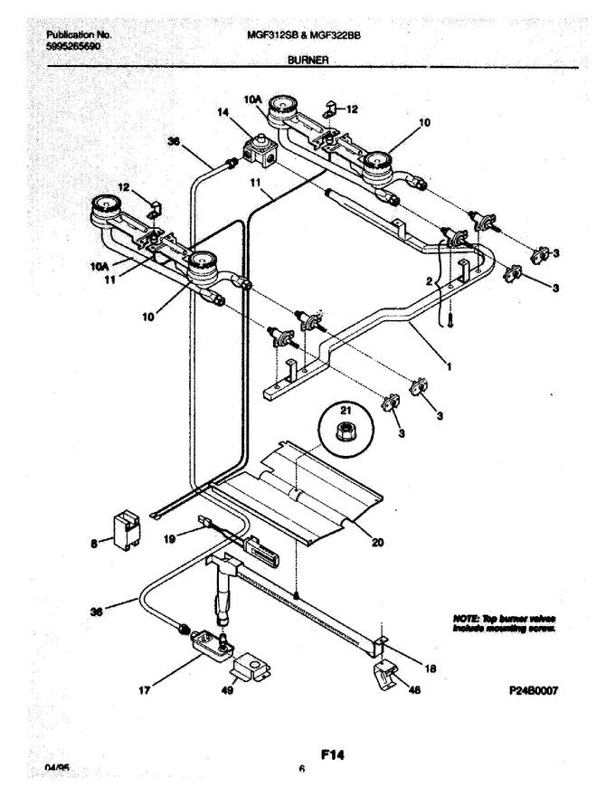 Diagram for MGF322BBWB