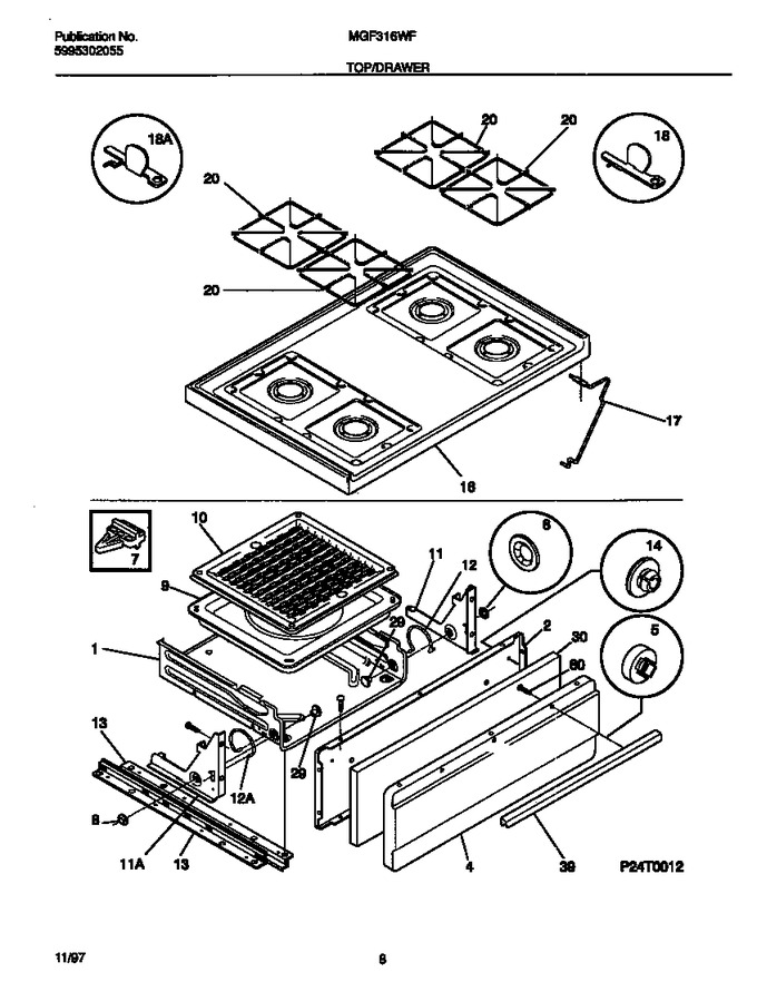 Diagram for MGF316WFTC