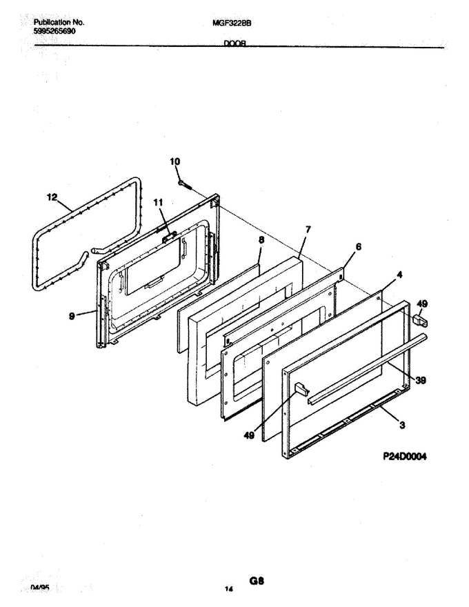 Diagram for MGF322BBWB