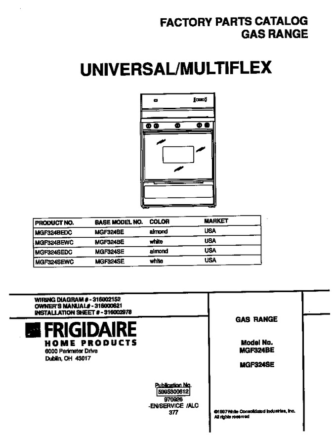 Diagram for MGF324BEWC