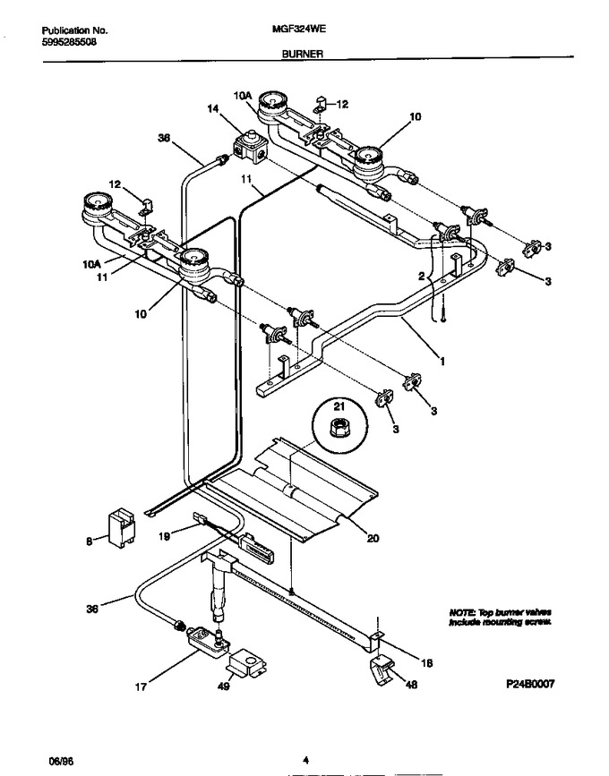 Diagram for MGF324WESB