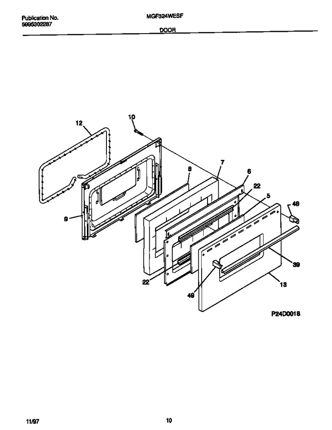 Diagram for MGF324WESF