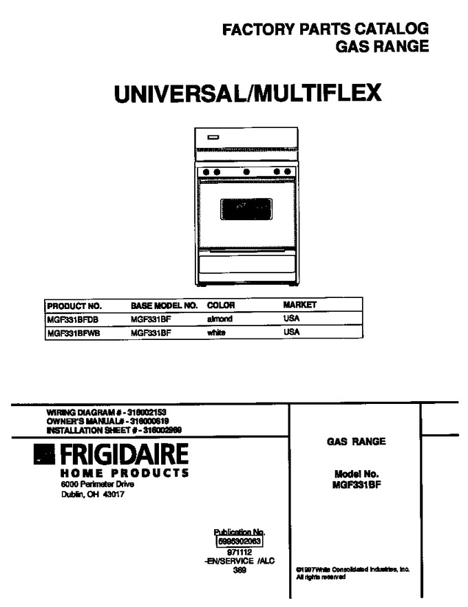 Diagram for MGF331BFWB