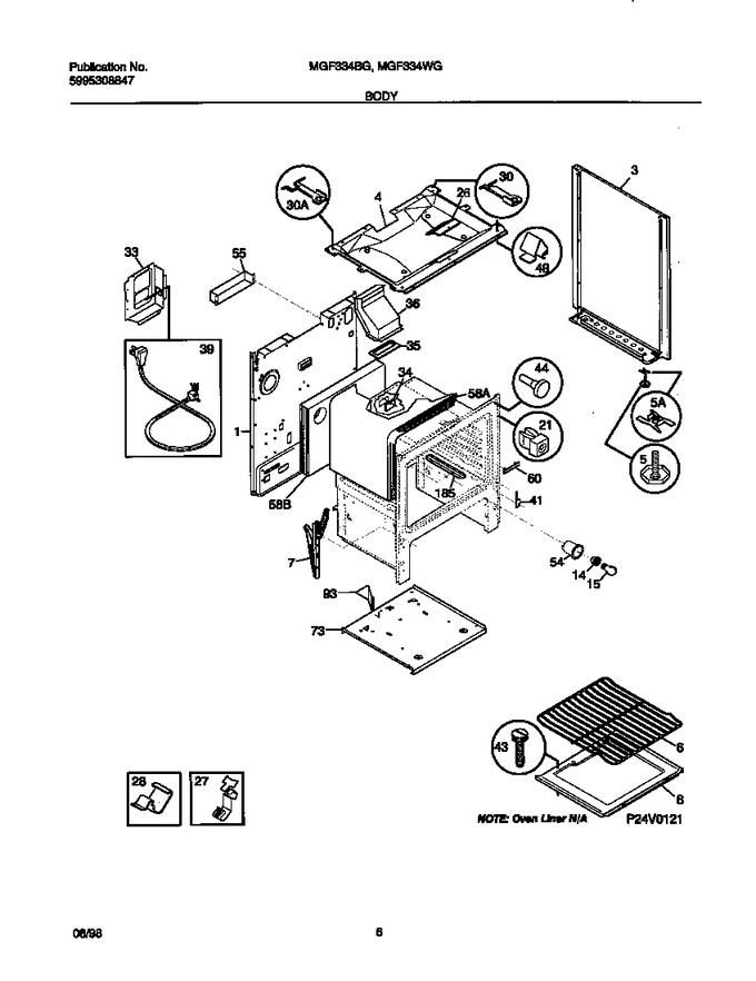 Diagram for MGF334WGSA