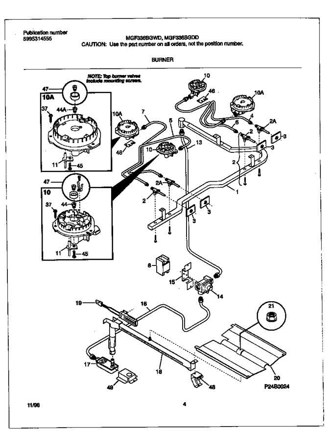 Diagram for MGF336BGWD