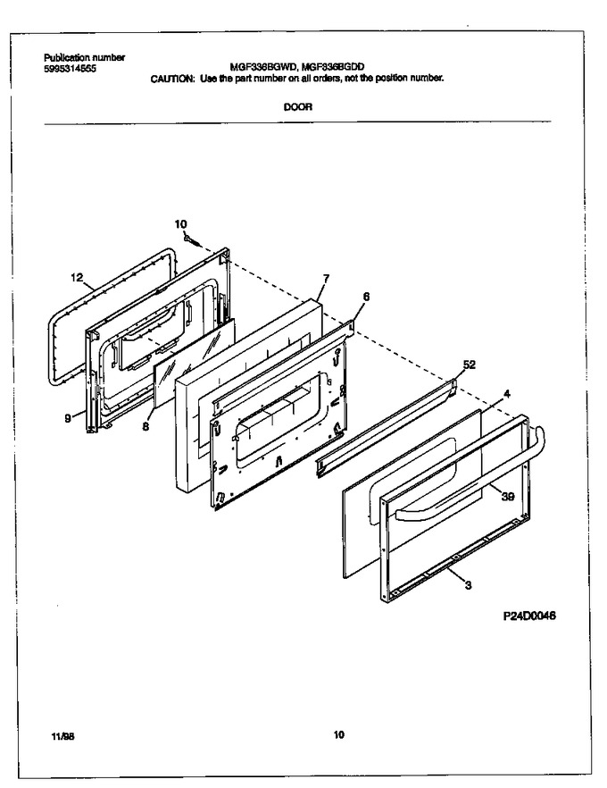 Diagram for MGF336BGWD