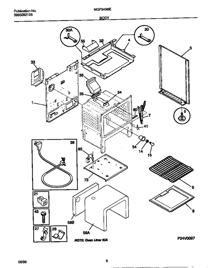 Diagram for MGF345BEWA