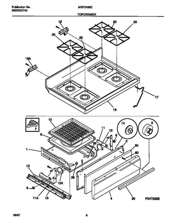Diagram for MGF345BEWC