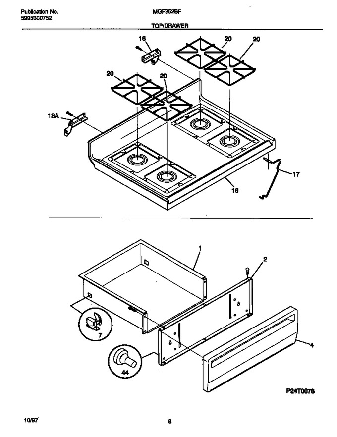 Diagram for MGF352BFWB