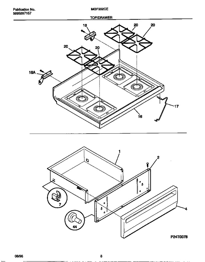 Diagram for MGF352CESB