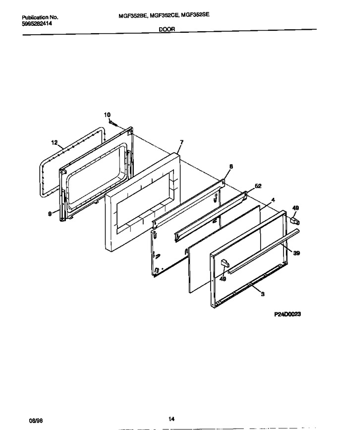 Diagram for MGF352SEWA