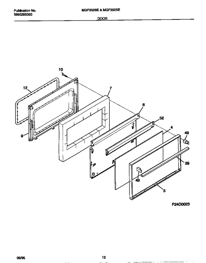 Diagram for MGF352SEDB