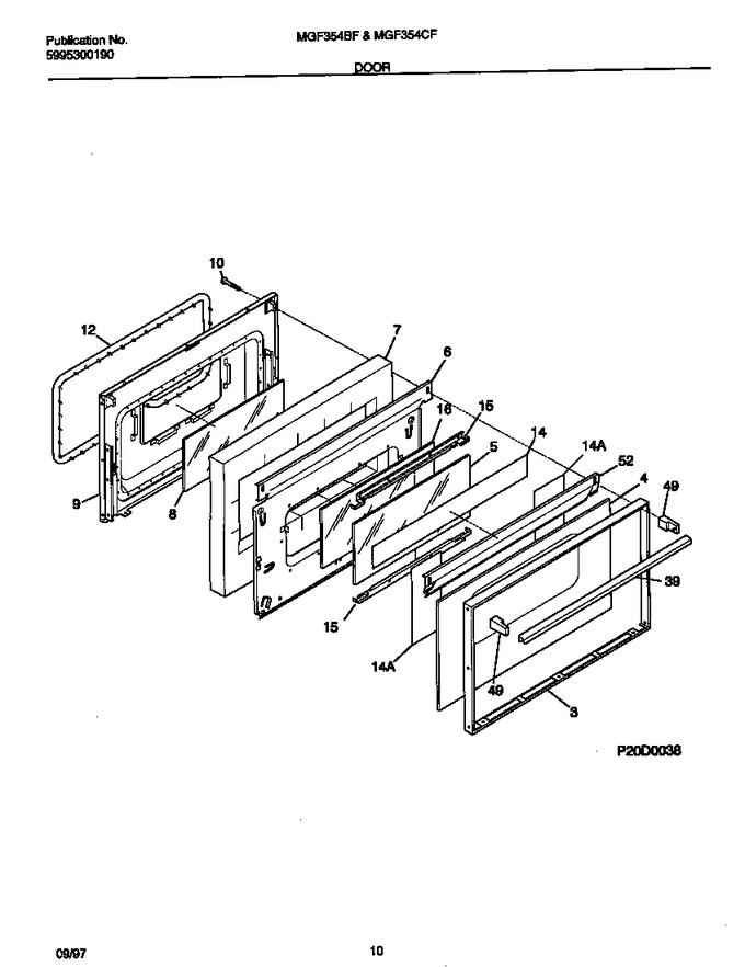 Diagram for MGF354BFWB