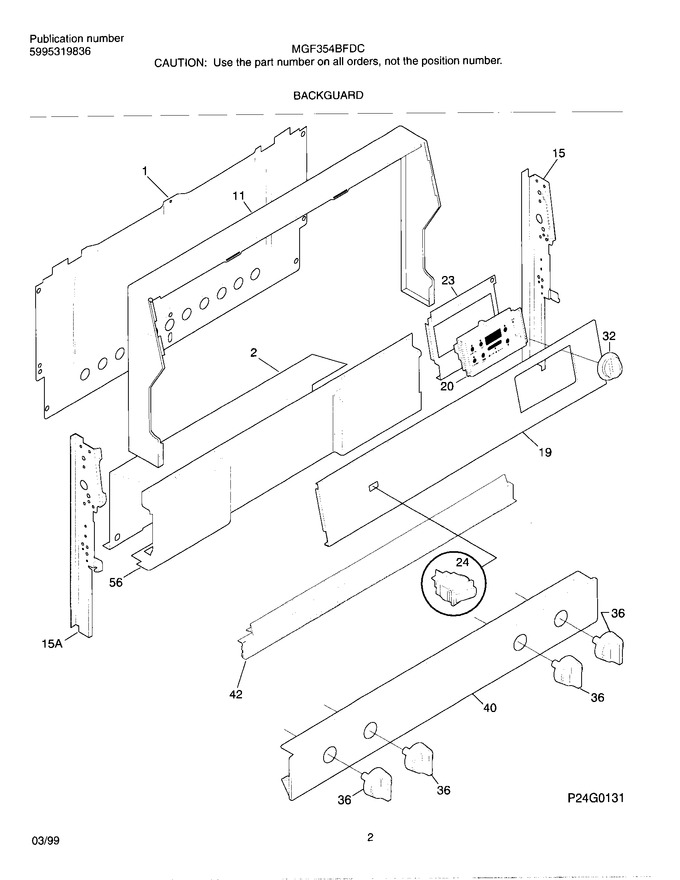 Diagram for MGF354BFDC