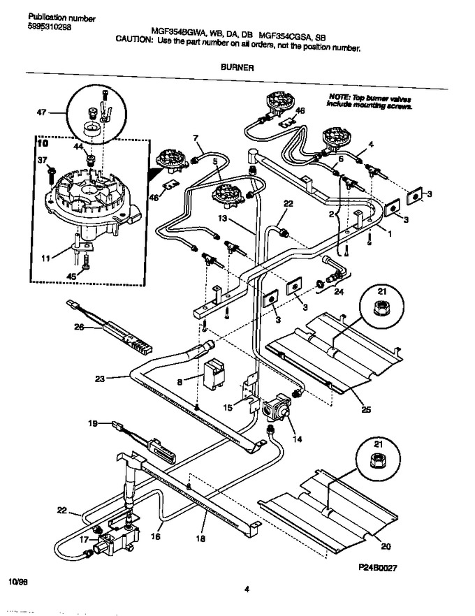 Diagram for MGF354CGSA