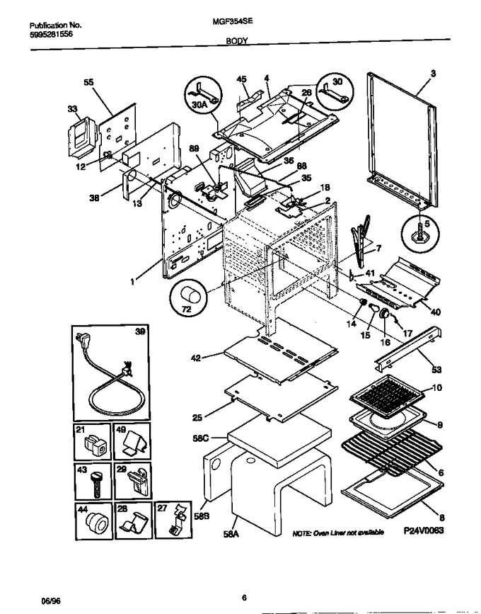 Diagram for MGF354SEWA