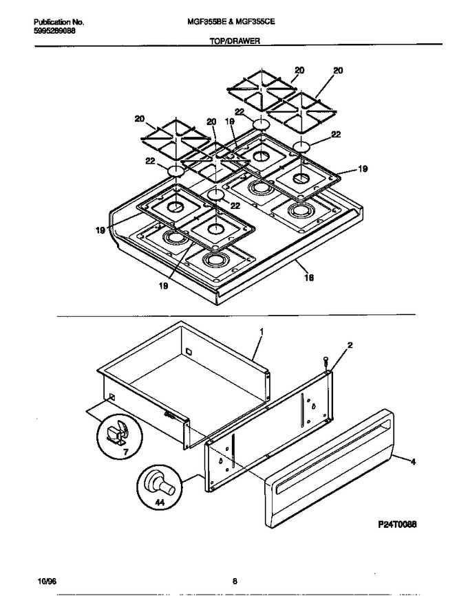 Diagram for MGF355BEWE