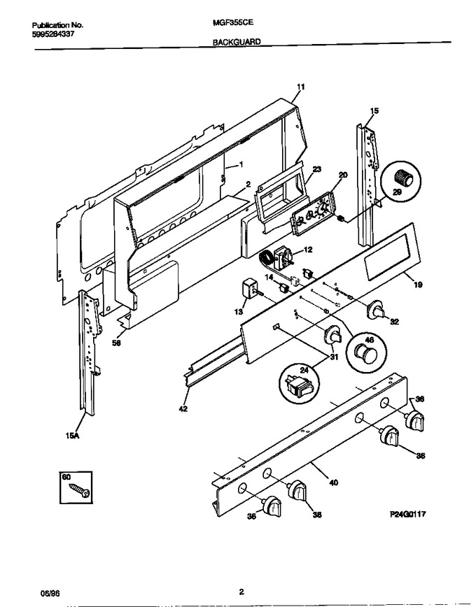 Diagram for MGF355CESB