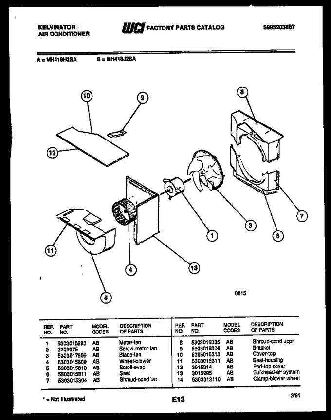 Diagram for MH418J2SA