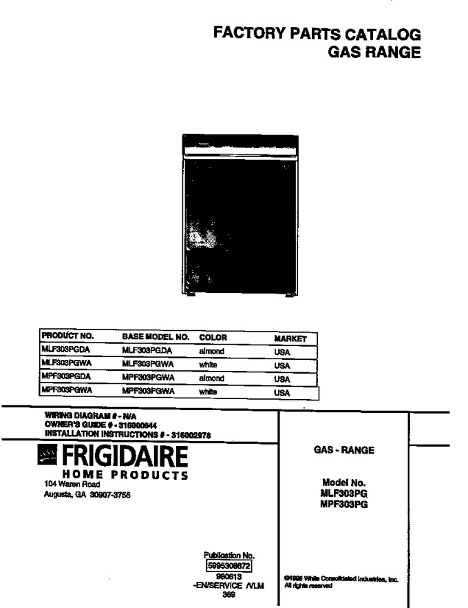 Diagram for MLF303PGDA