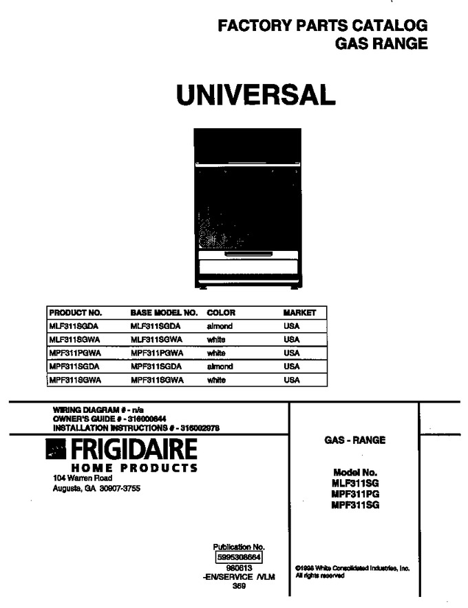 Diagram for MPF311SGWA