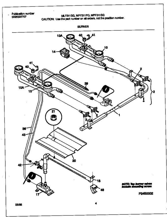 Diagram for MPF311SGWD