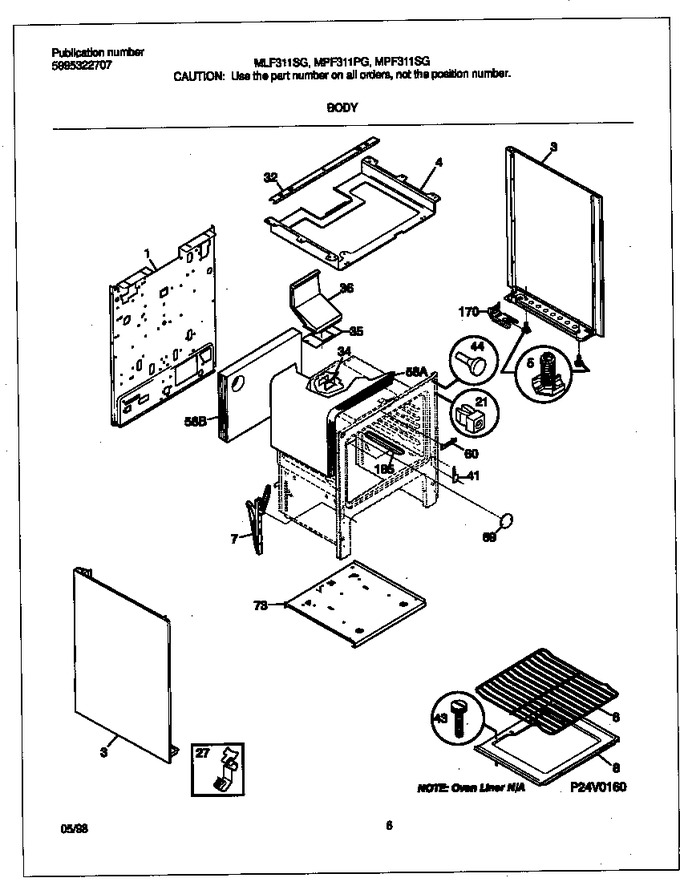 Diagram for MPF311PGWD