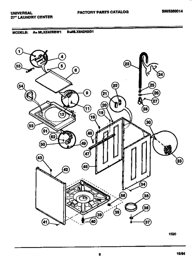 Diagram for MLXE42RBW1