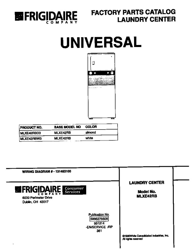 Diagram for MLXE42RBD3