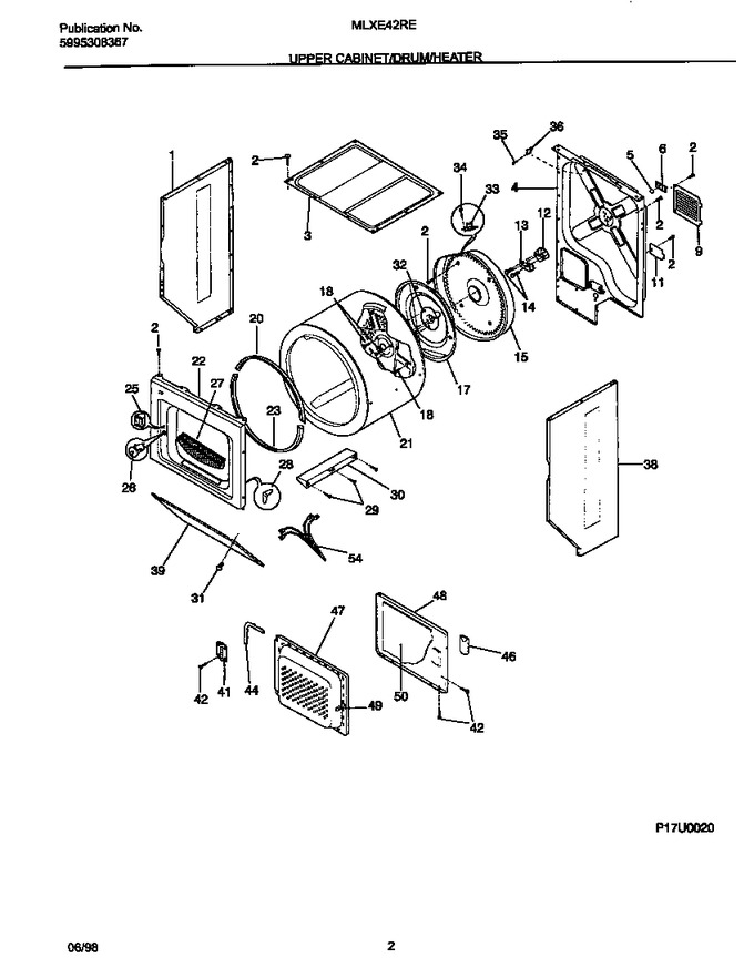 Diagram for MLXE42REW4