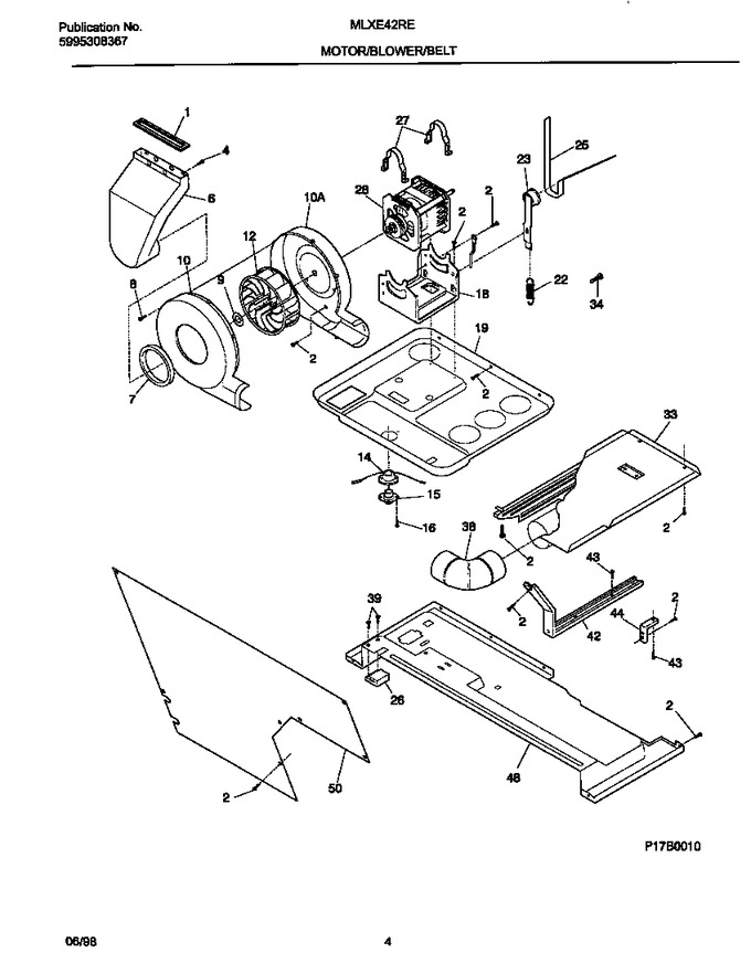Diagram for MLXE42RED4