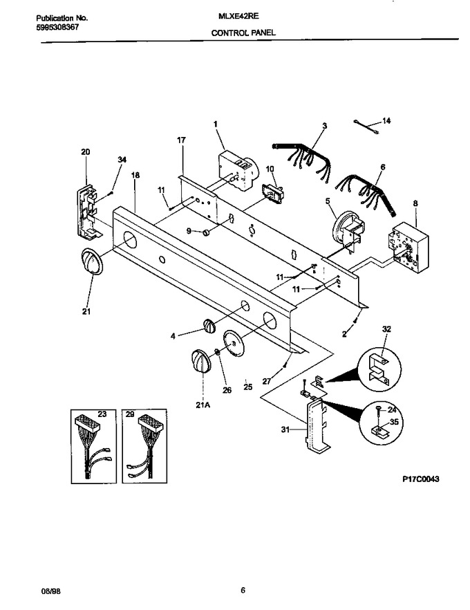 Diagram for MLXE42REW4