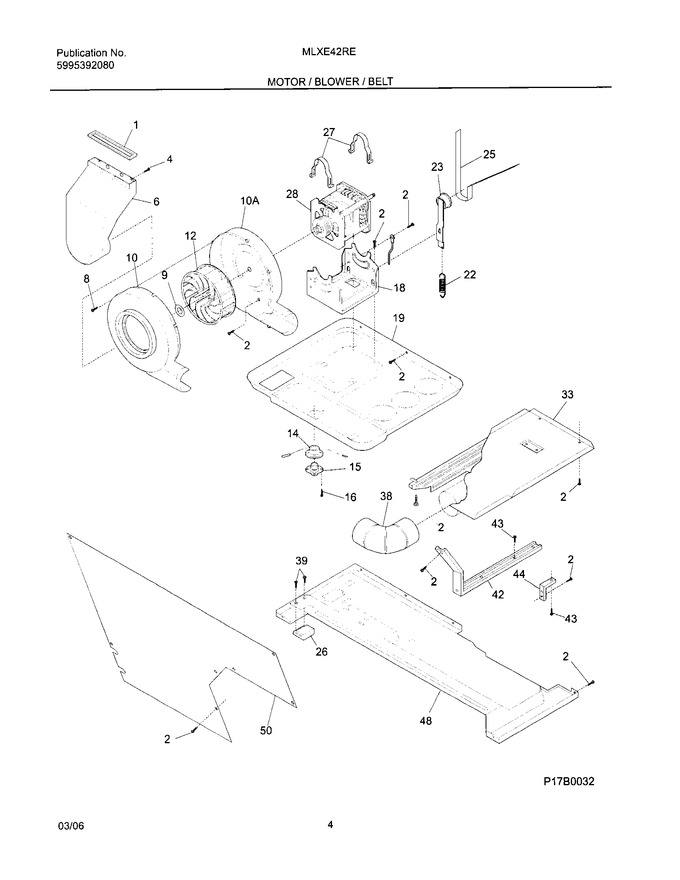 Diagram for MLXE42REW7