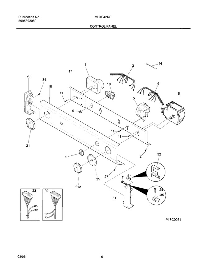 Diagram for MLXE42REW8