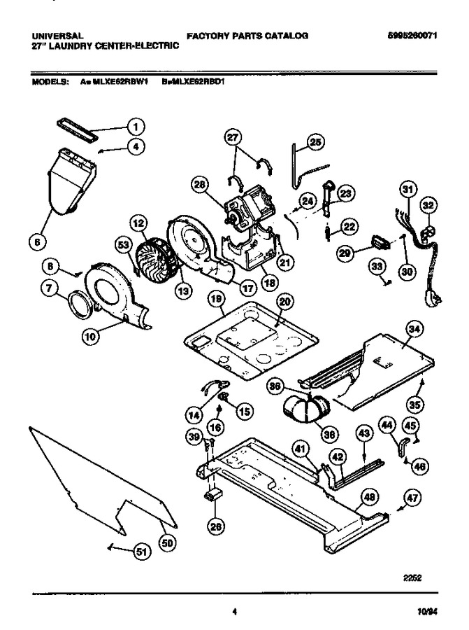 Diagram for MLXE62RBW1